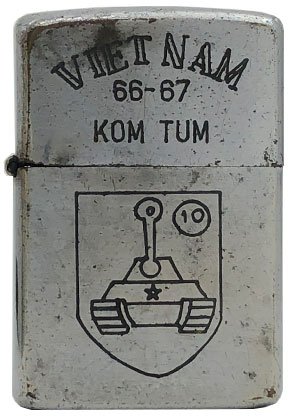 ZIPPO】ジッポー：ベトナムZIPPO/1968年製造品 兵士とギター