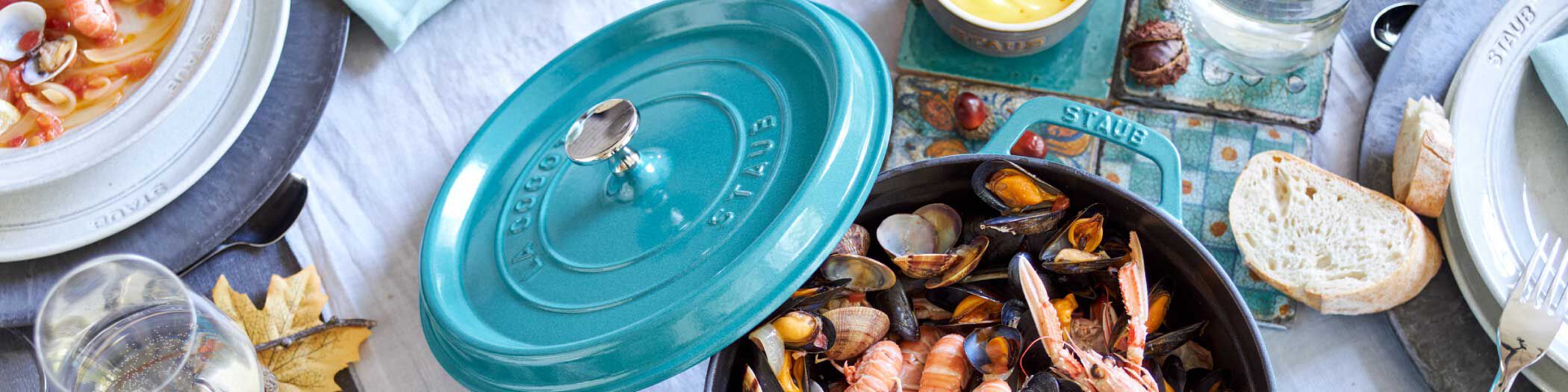 ココット ミント| 鋳物ホーロー鍋| ストウブ(STAUB)公式通販