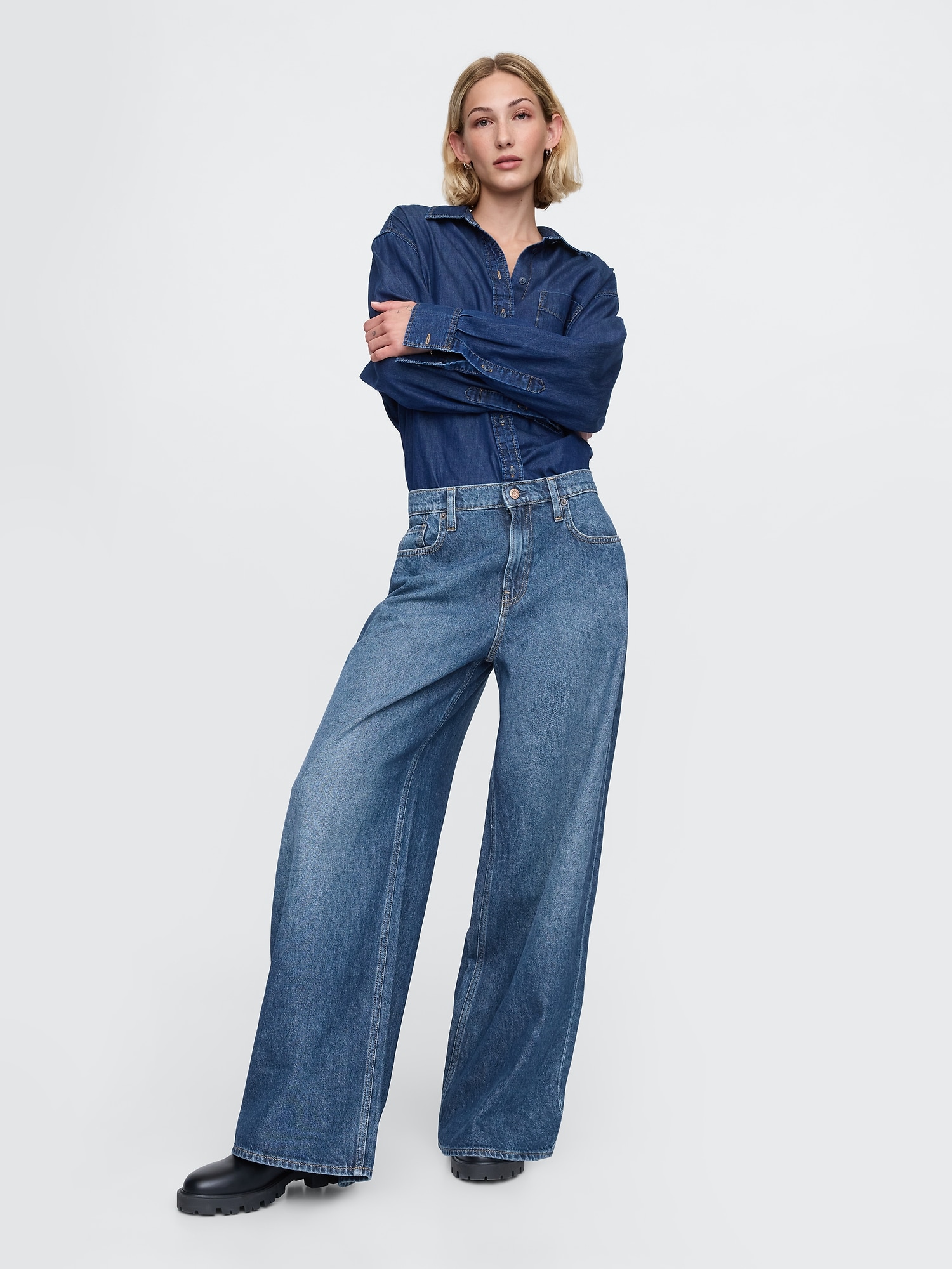 Gap公式オンラインストア | スーパーバギーデニム