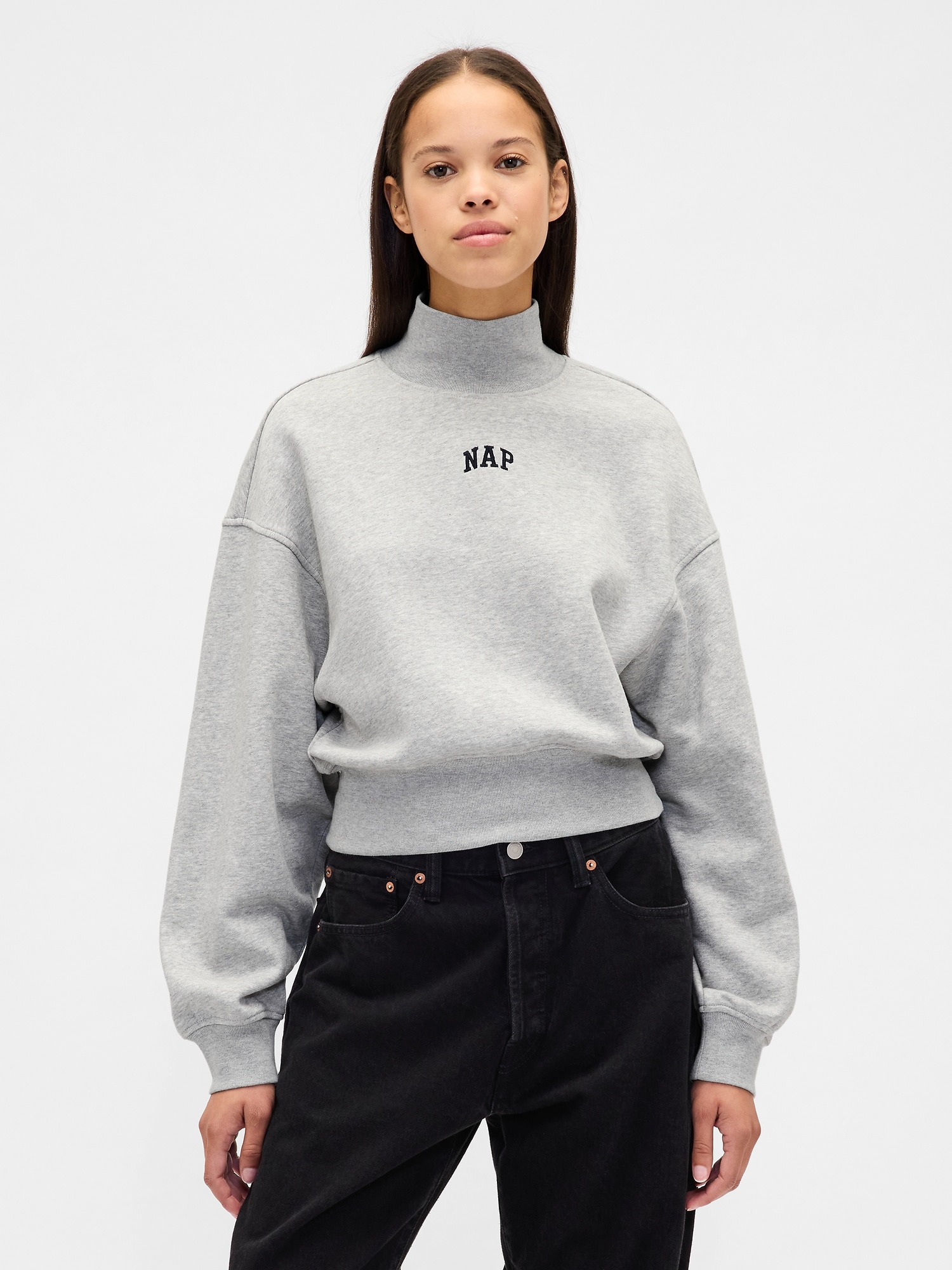 Gap公式オンラインストア | NAPロゴ モックネック クロップド