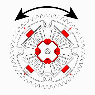 Usukani US88508 LSDコンバージョンセット for ヨコモ製ギアデフ