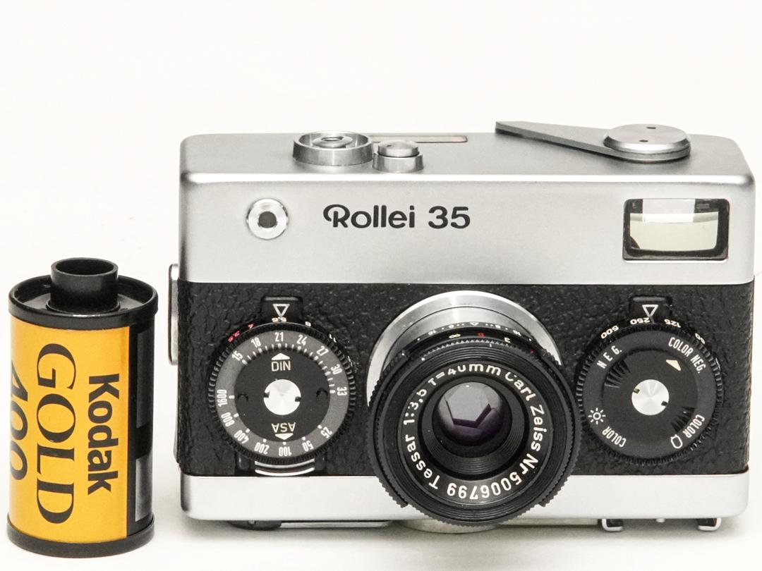 Rollei 35 コンパクトフィルムカメラ 35mmフルサイズで当時の世界最小