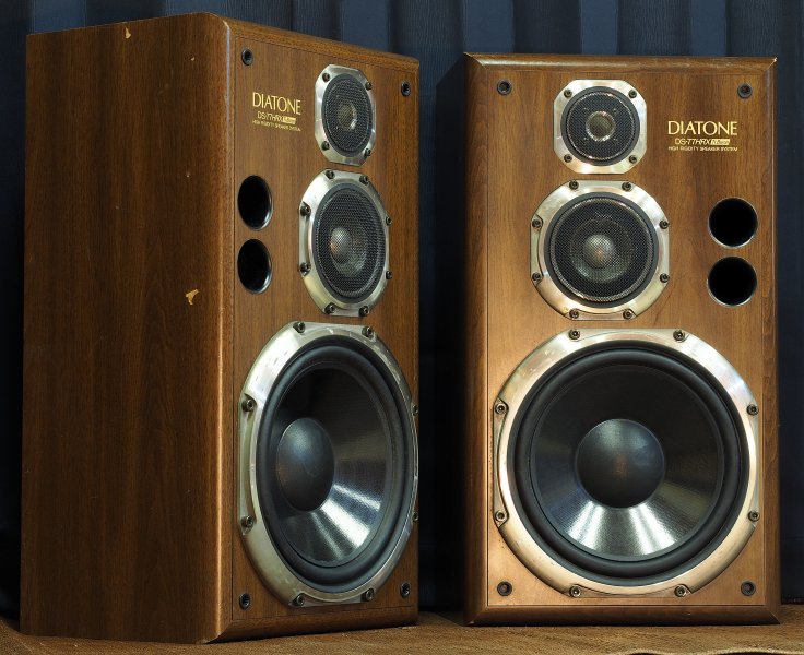 バスレフ化改造☆DIATONE☆DS-77HRX WN☆エッジ軟化済 | 雷鳴