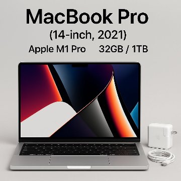 再入荷 Macbook Pro (14-inch, 2021) Apple M1Pro 32GB/1TB シルバー