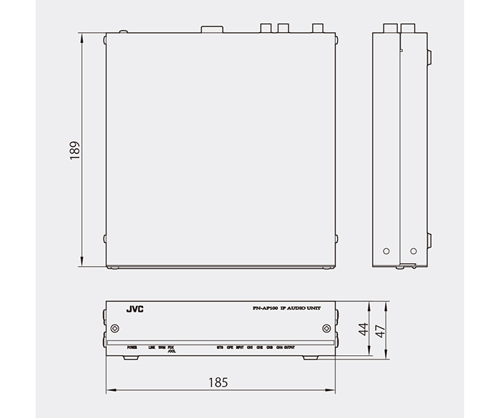 PN-AP100 | 業務用放送システム | 音響システム（放送設備・音響機器