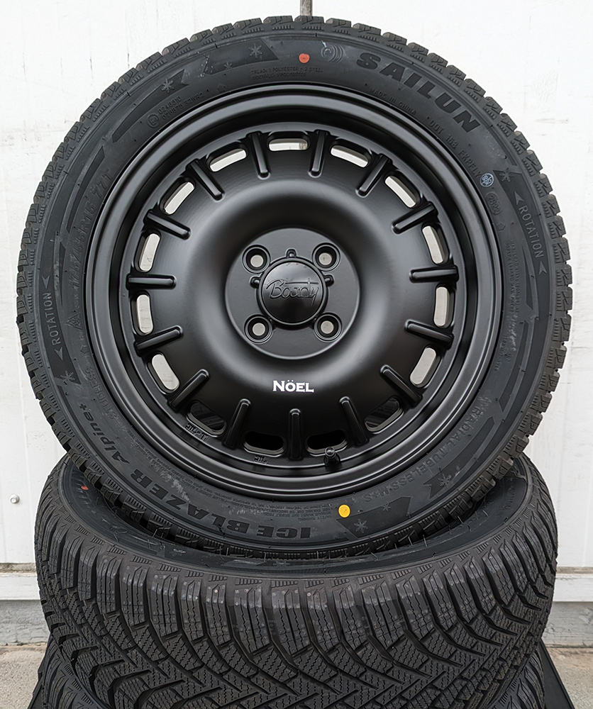 ダイハツ タフト ソリオ スタッドレスタイヤホイールセット 15インチ