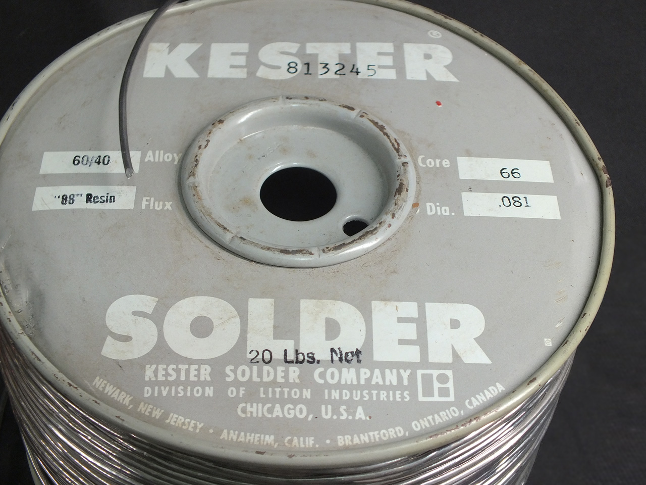 188#】KESTER“88” こんなに楽なハンダは珍しい!〔50cm〕 | VWD21