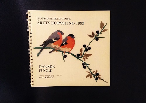 フレメ カレンダー1993年クロスステッチ 図案集 デンマーク版小鳥と木