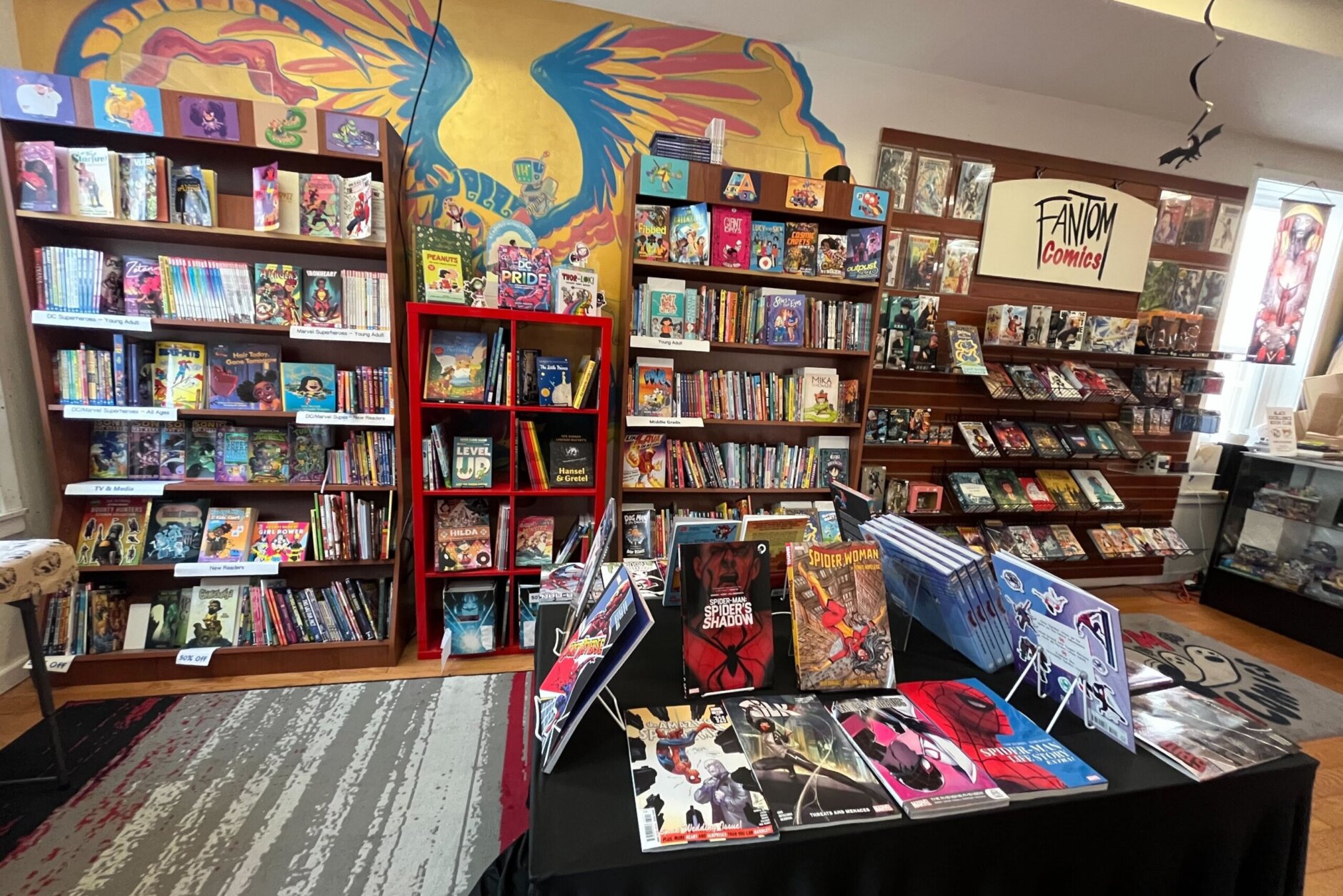 Comic book shop in DC brings world of superheroes to life - WTOP News