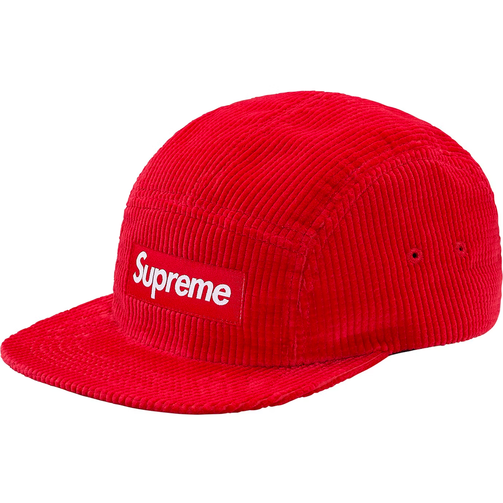 Supreme Corduroy Red Camp Cap - WyCo Vintage, Kansas City's