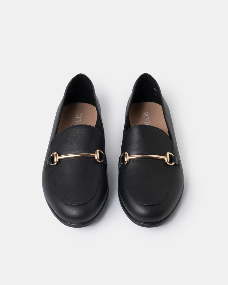 Comfortable Shoes for Bunions | Brooke Wide Flat Loafers | Wydr