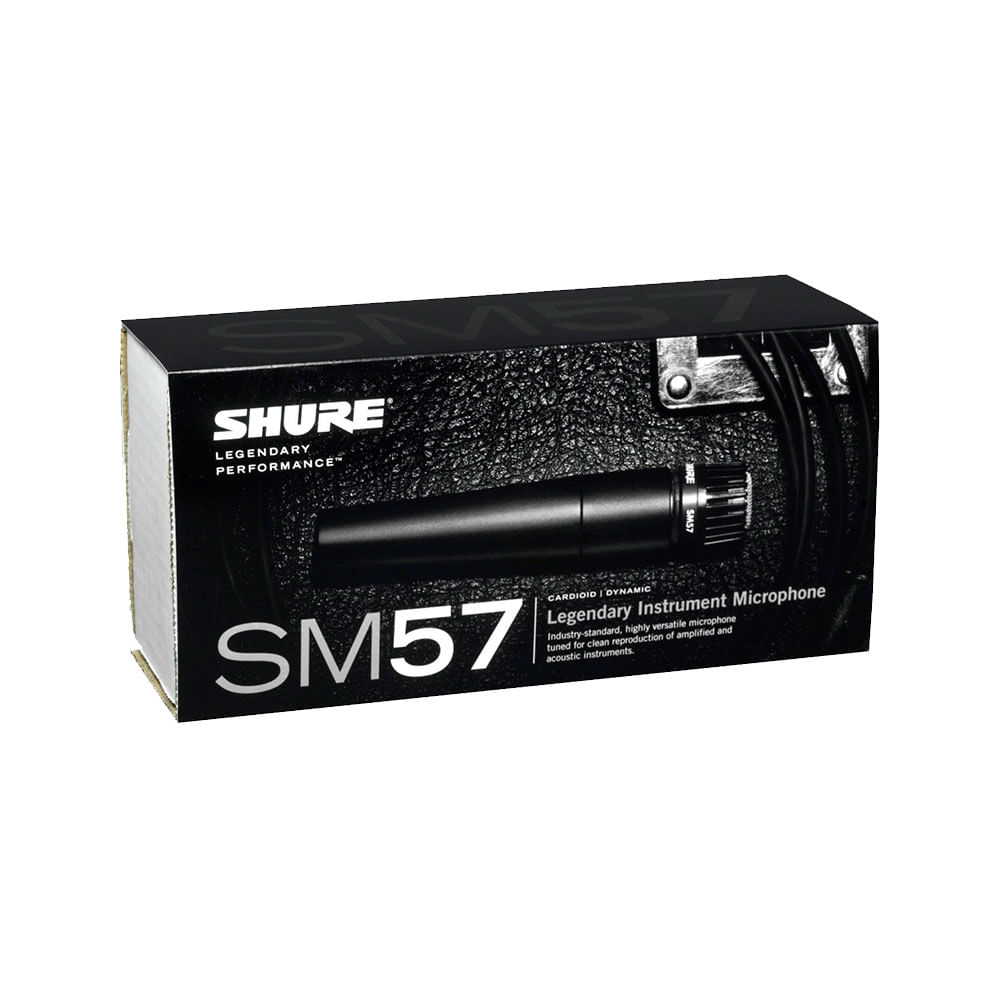 Microfone Shure SM57LC Dinâmico