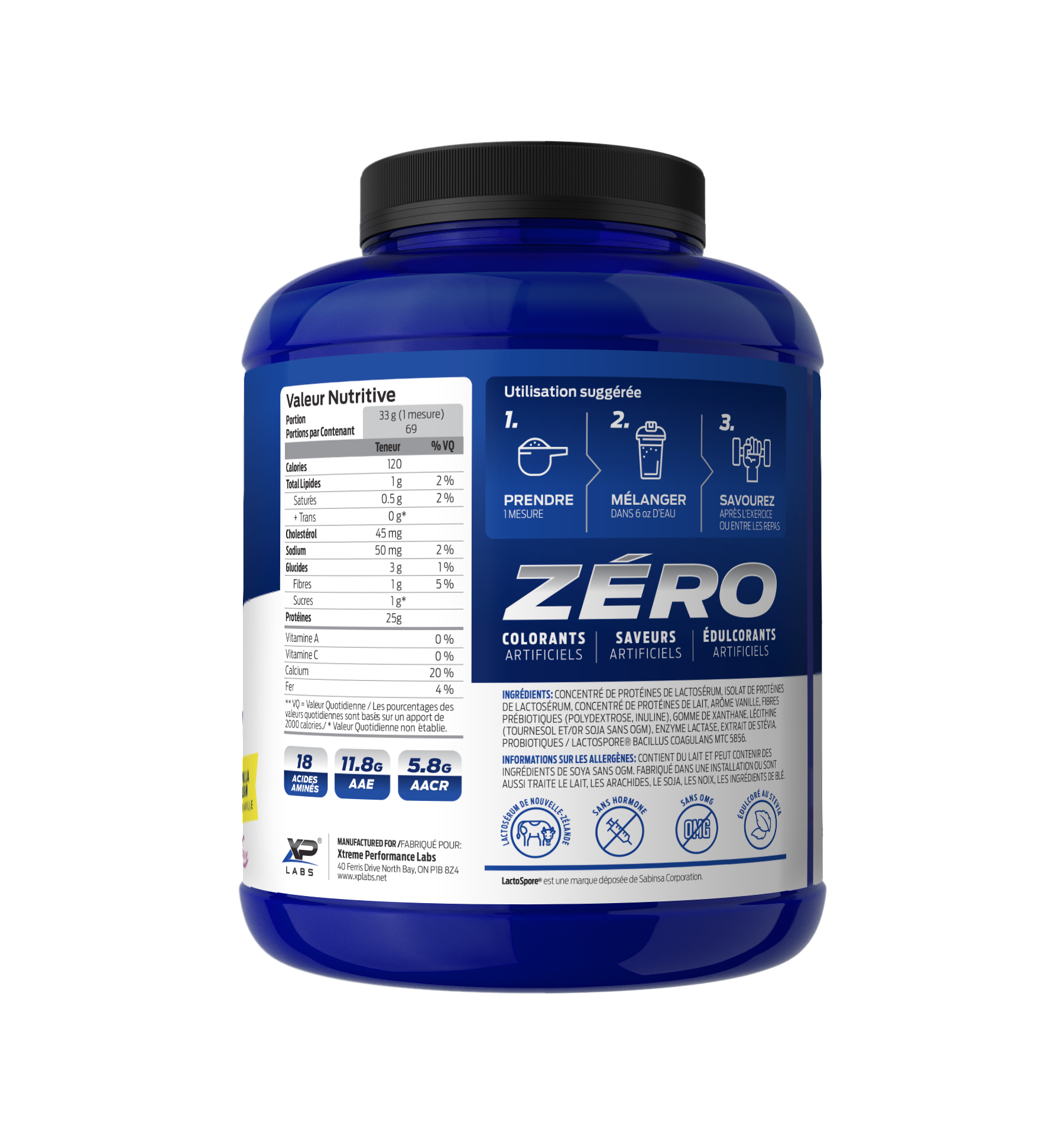 NEW Whey XP Grass Fed Shake (5lbs) - XP Labs