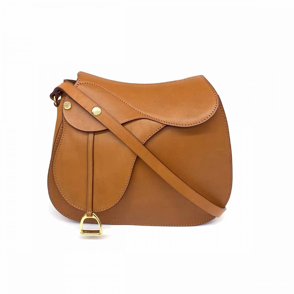ソメスサドル/2WAYバッグ/サドルバッグ/ショルダー/レザー/キャメル/小