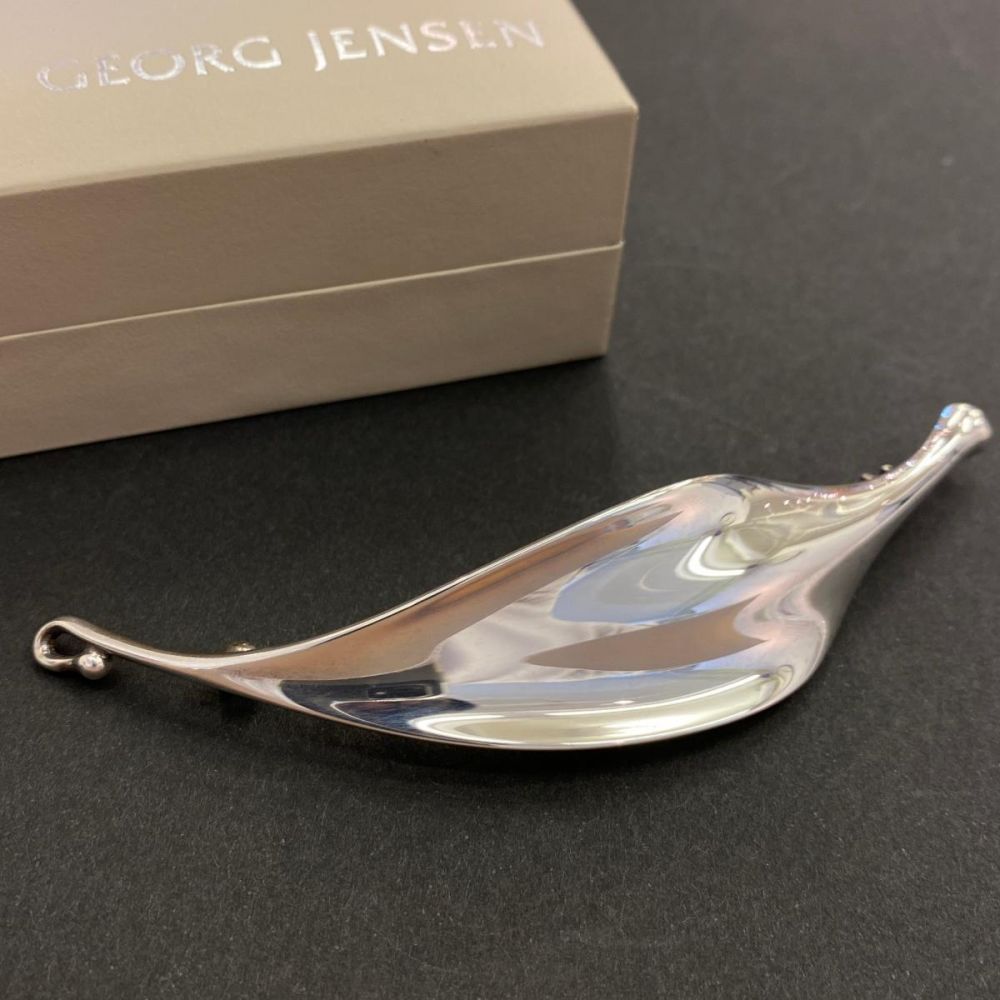 ジョージ・ジェンセンリーフモチーフ ブローチ