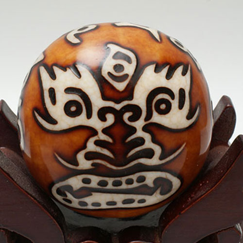 上肯龍紋天珠の特注品！