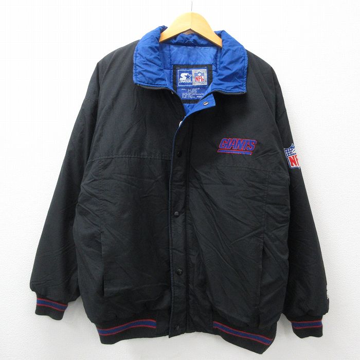 古着通販 XL☆古着 スターター 長袖 ナイロン ジャケット メンズ 90