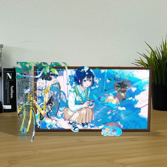 ARポストカード（あかもく） | Xマーケット | 世界最大級のXR（AR／VR