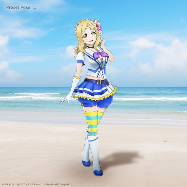 小原 鞠莉 （「青空Jumping Heart」衣装）ホロモデル本体 『ラブライブ