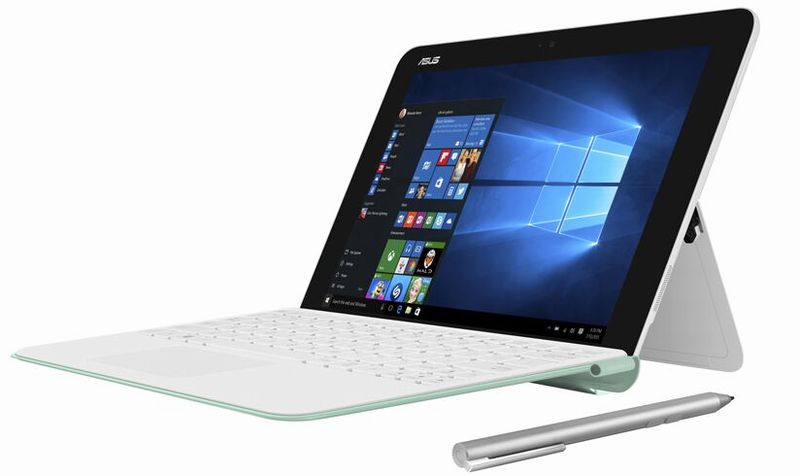 ASUS、2in1のモバイルPC「TransBook Mini T102HA」の新色ホワイトなど