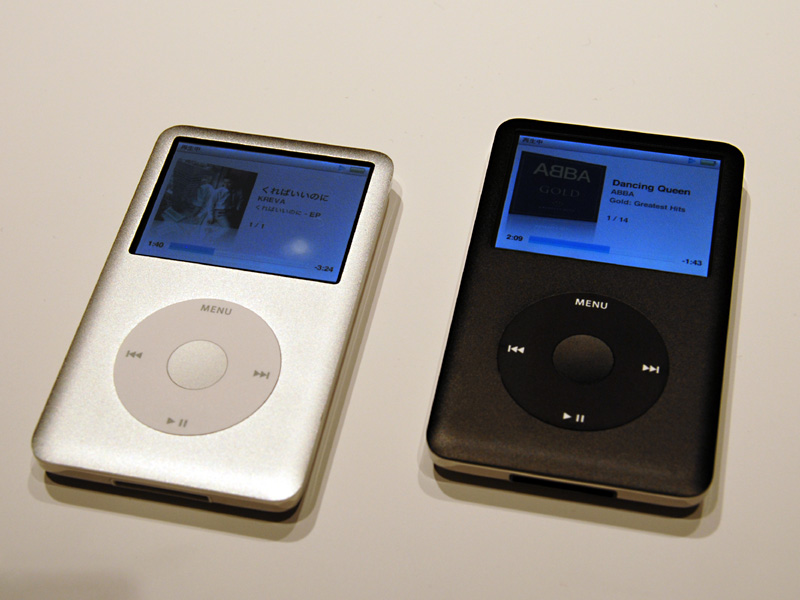 iPod Classic 第6世代80GB 液晶微欠陥 電池新品 iPod Classic 第6世代