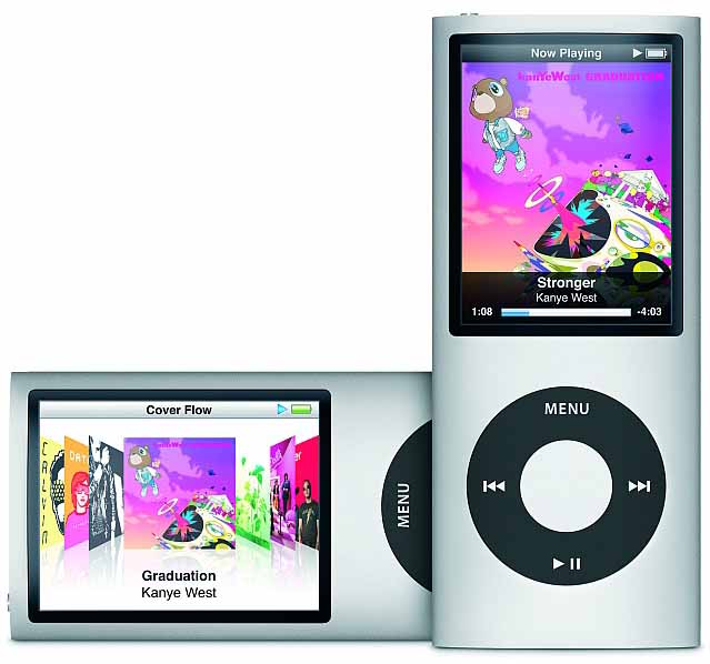 Apple，縦長「iPod nano」とスピーカー内蔵の「iPod touch」を発売