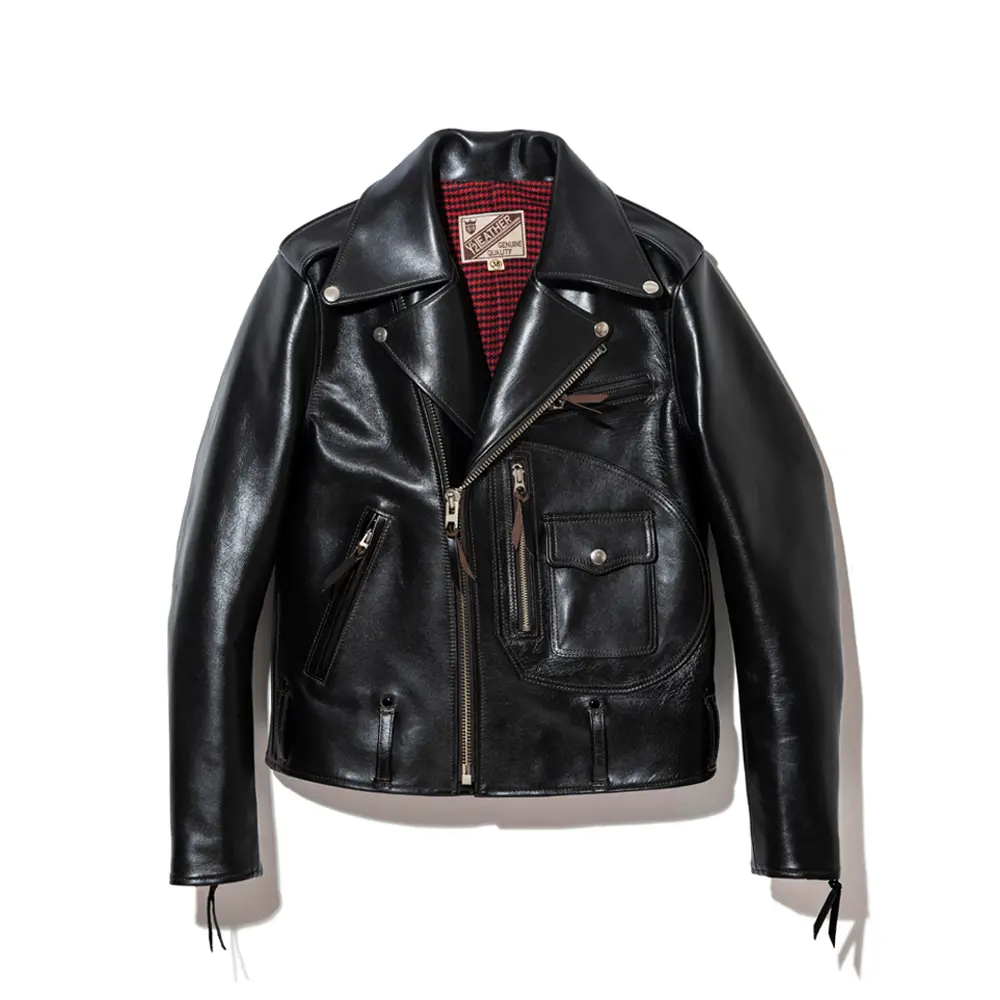 VINTAGE HORSE D-POCKET DOUBLE BREASTED JACKET[ HR-55 ] | Y'2 LEATHER