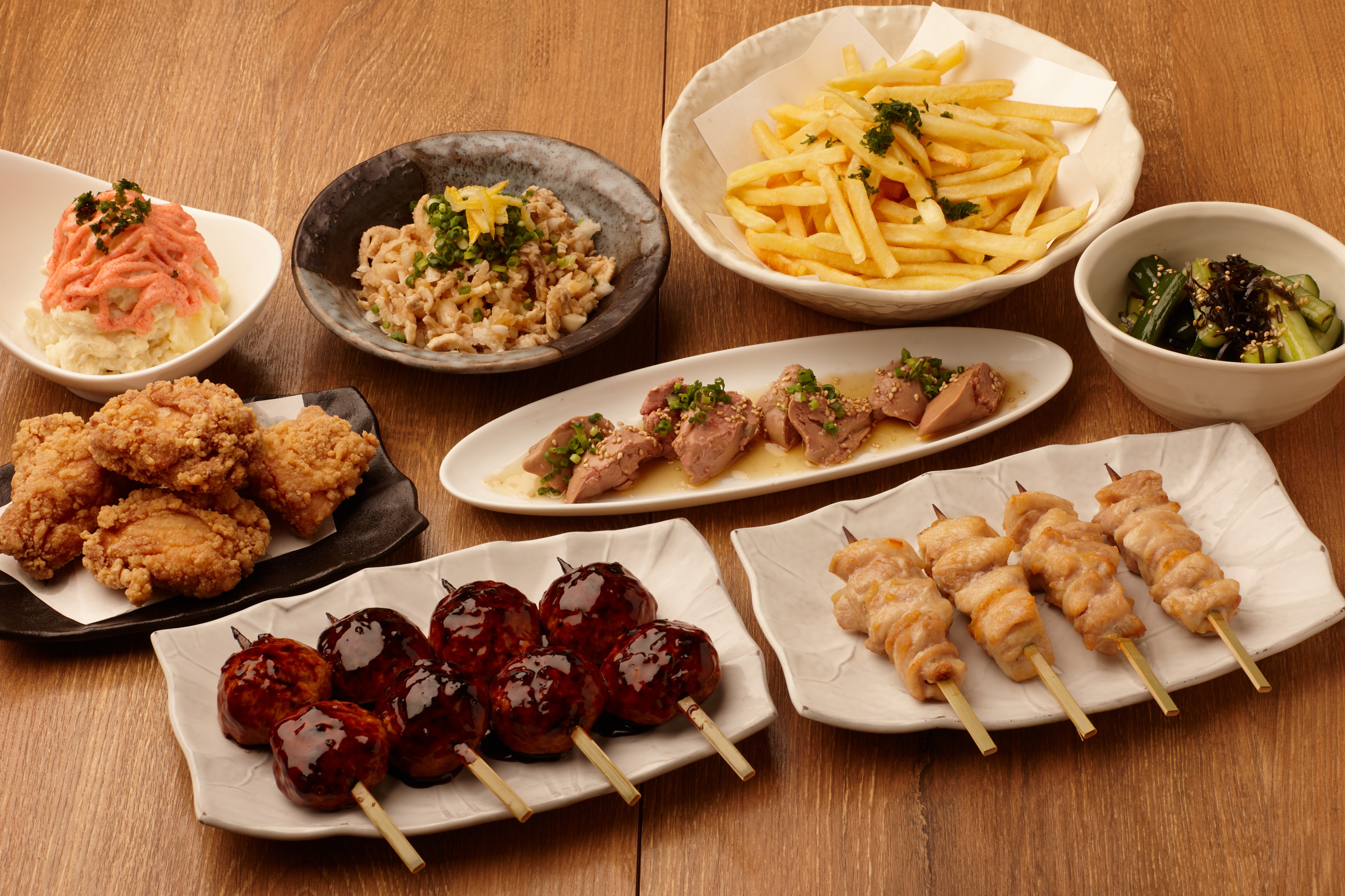 公式】柏東口店宴会コースメニュー｜やきとり家すみれ