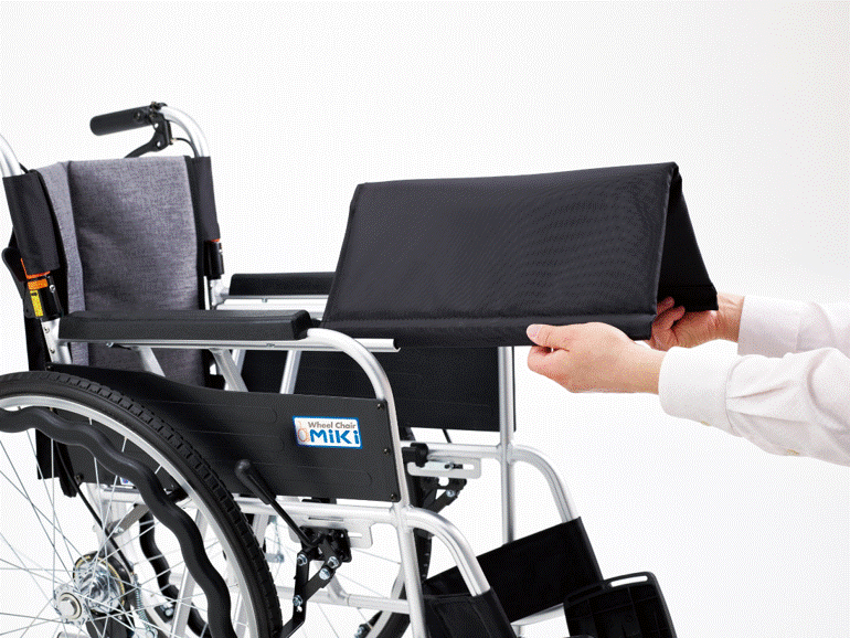 自走式車椅子 JTN-3（ジターン-3） 背折れ式・介助ブレーキ付