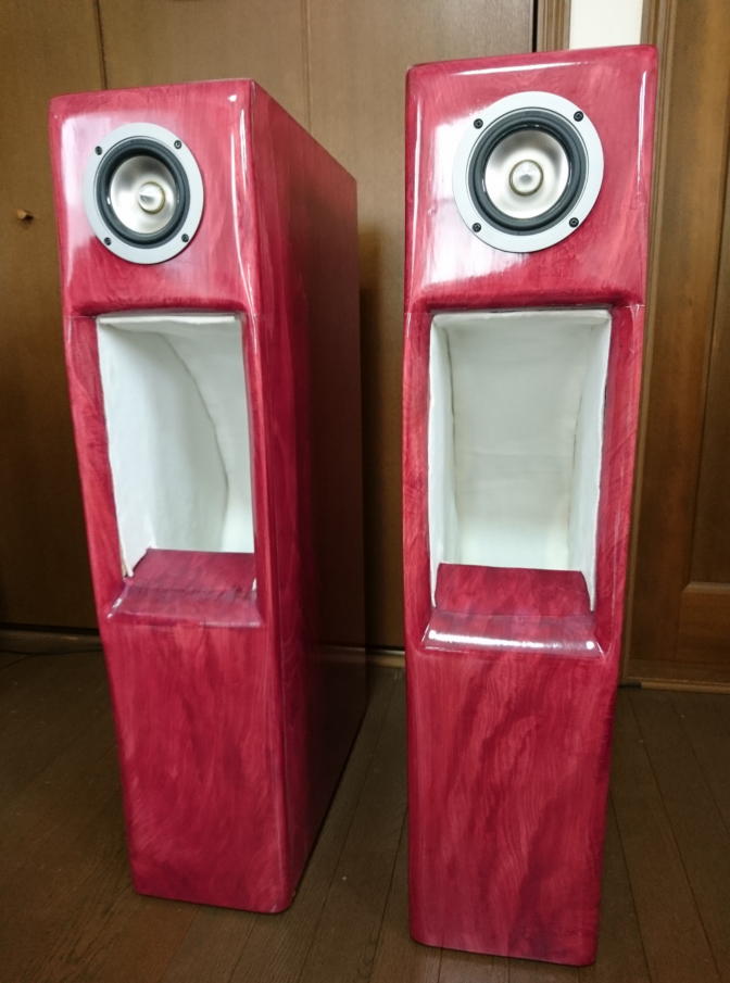 自作バックロードホーンのリフォーム