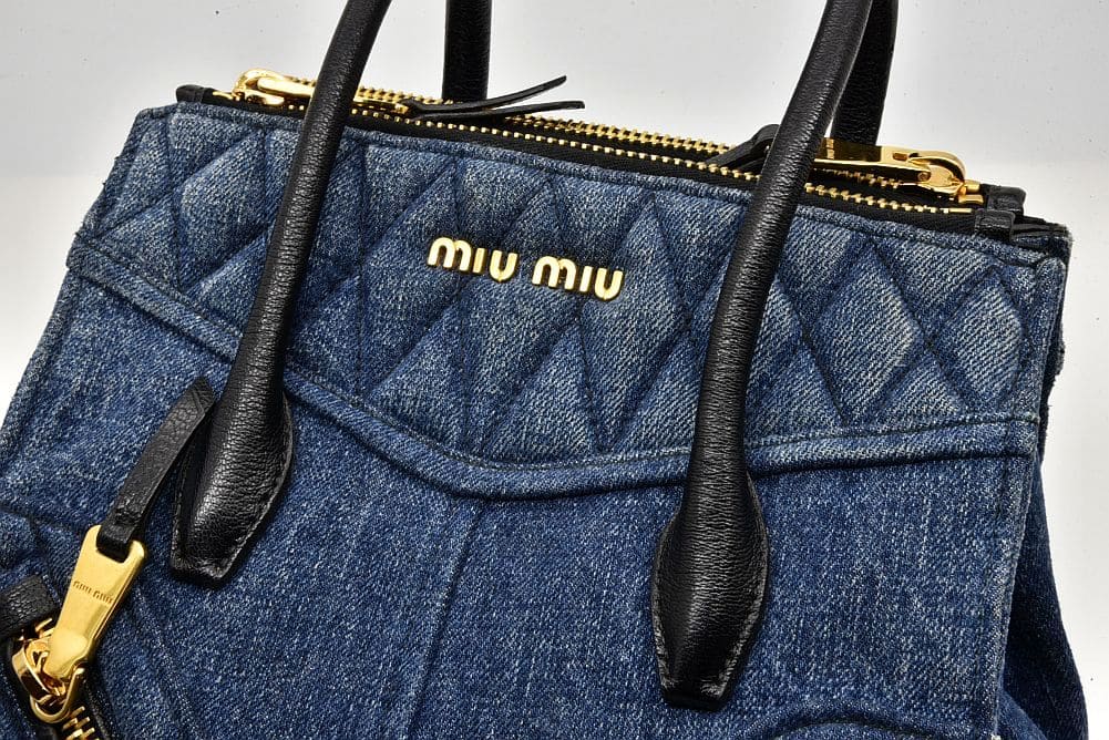 駅南やまご質店オンラインショップ / ミュウミュウ デニム バイカー