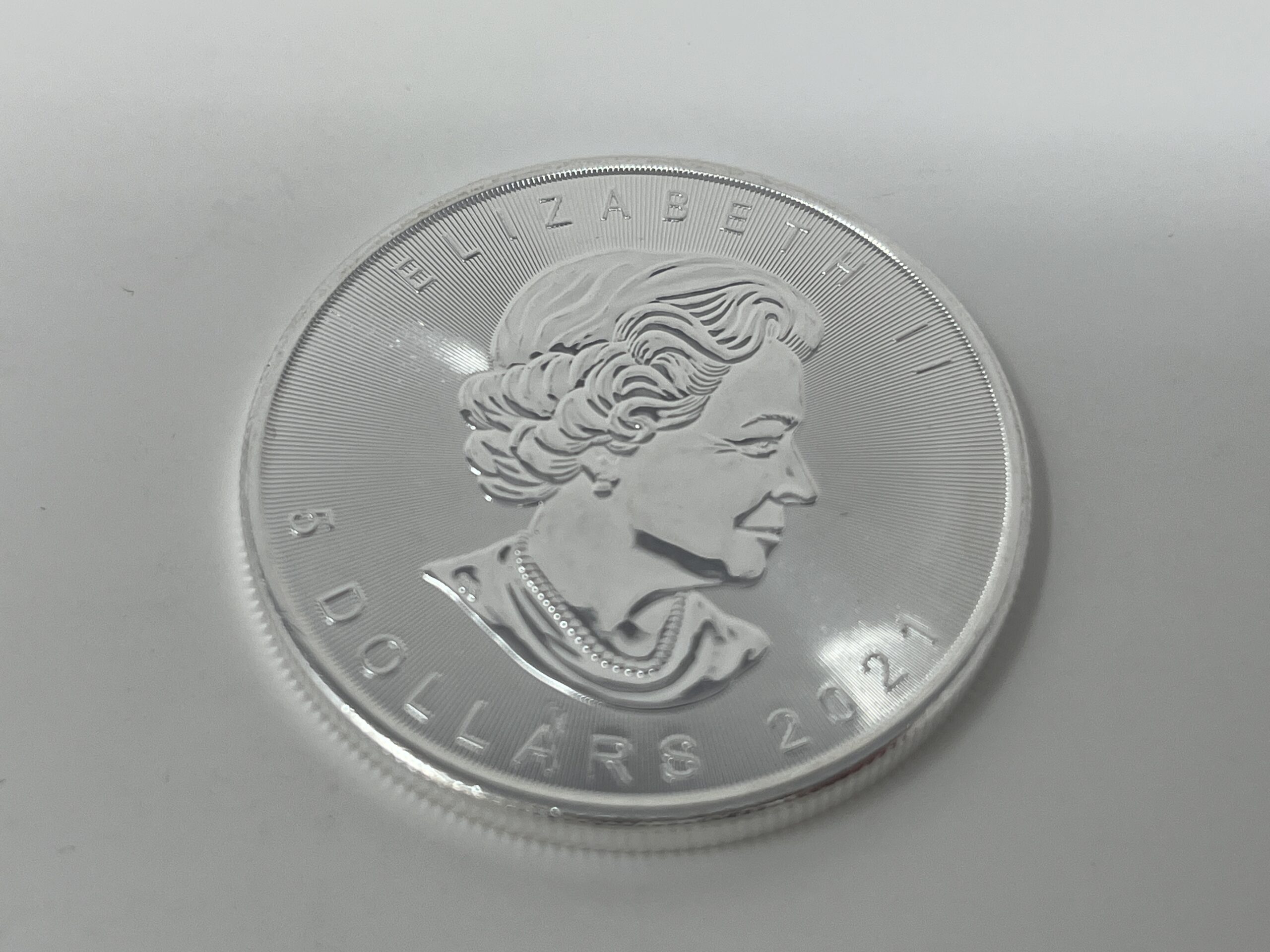 カナダ メイプルリーフ銀貨 2021 純銀貨 1オンス 本日のカナダ 1oz