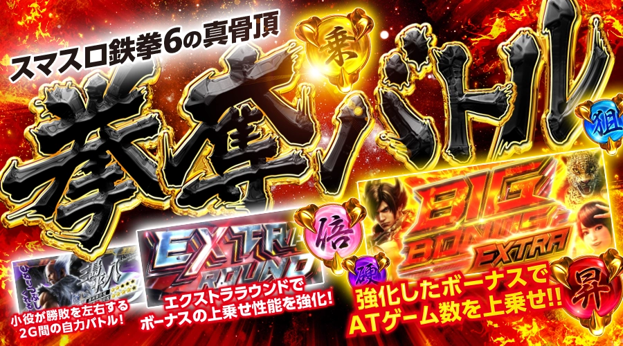 スマスロ鉄拳6」公式サイト