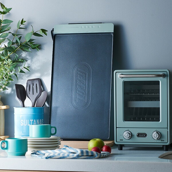 スリムグリルプレート フラット 大型 K-GP2-PA Toffy | 山善ビズコム