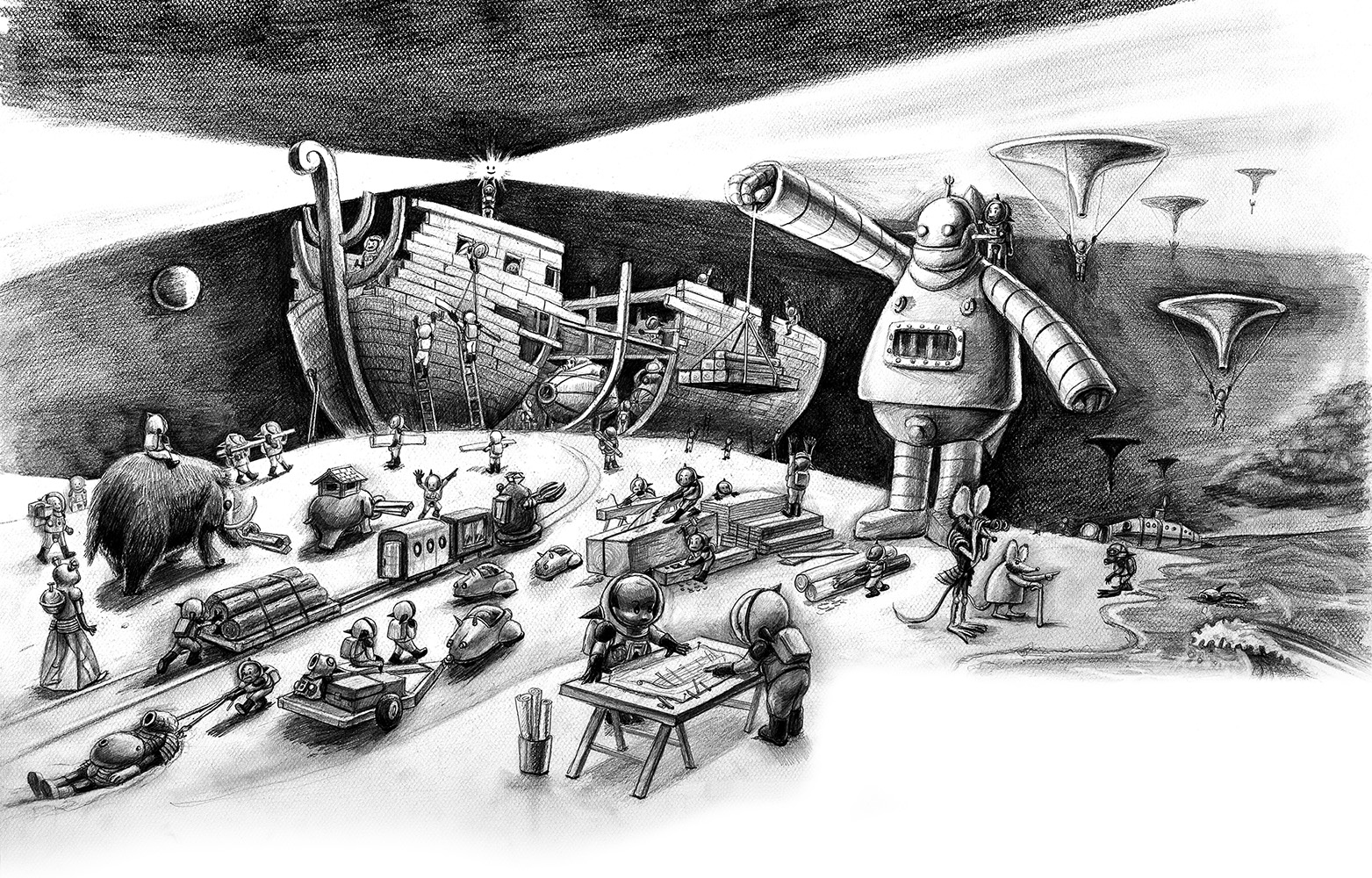 Torayan's Great Adventure(picture book) – ヤノベケンジ