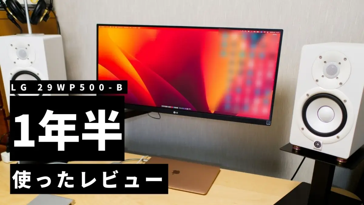 LG 29WP500-Bの一年半使用レビュー！29インチウルトラワイドモニターの