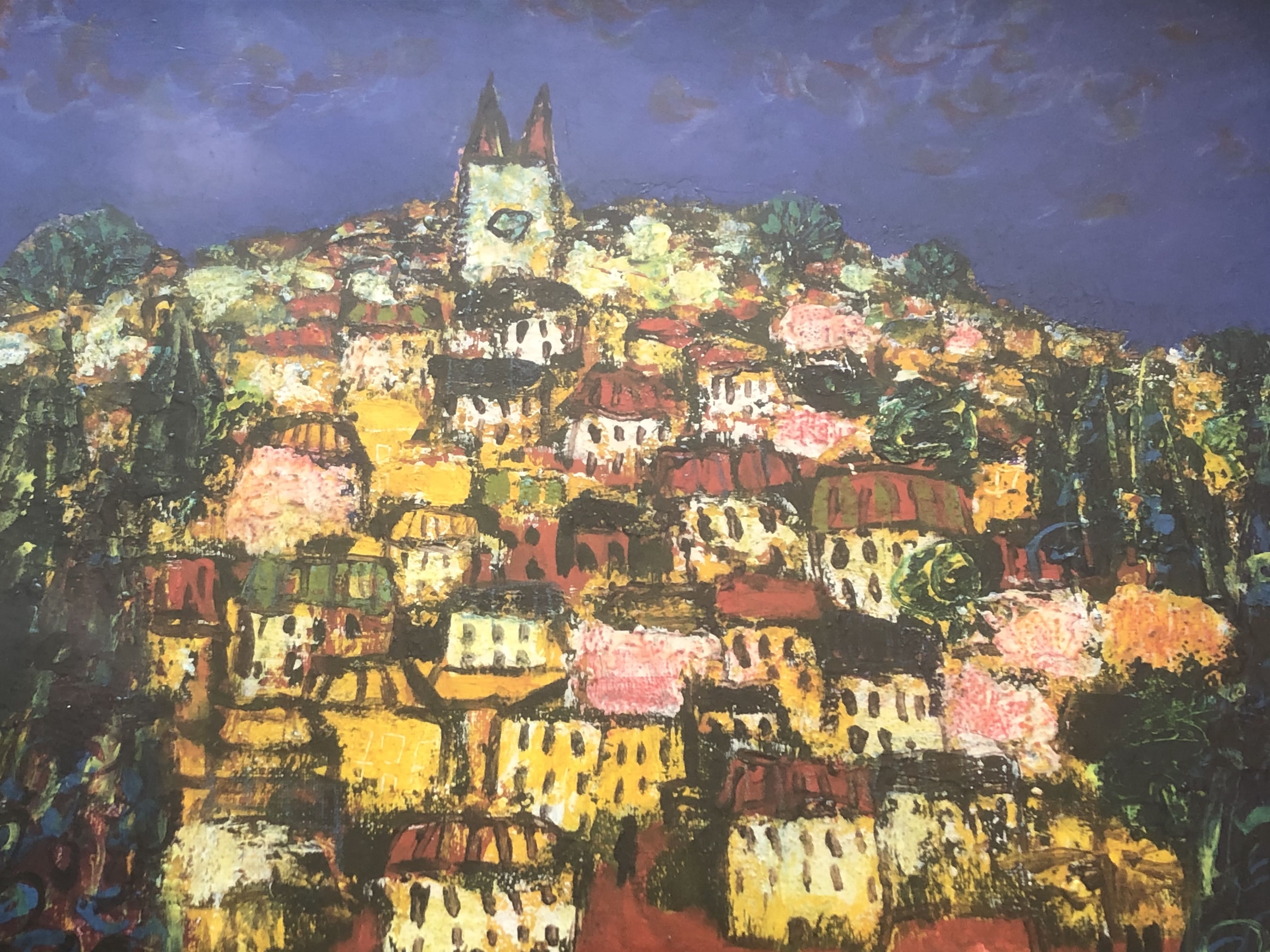 葛西利行 「スペインゴルドバ郊外」 油彩画 | 八事商事 | 絵画レンタル