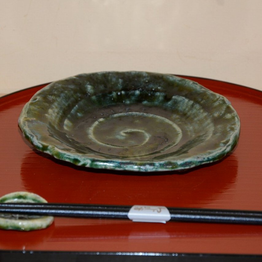 商品詳細｜satou219｜織部6寸丸皿｜盛り皿｜取り皿｜3240円｜[美濃焼