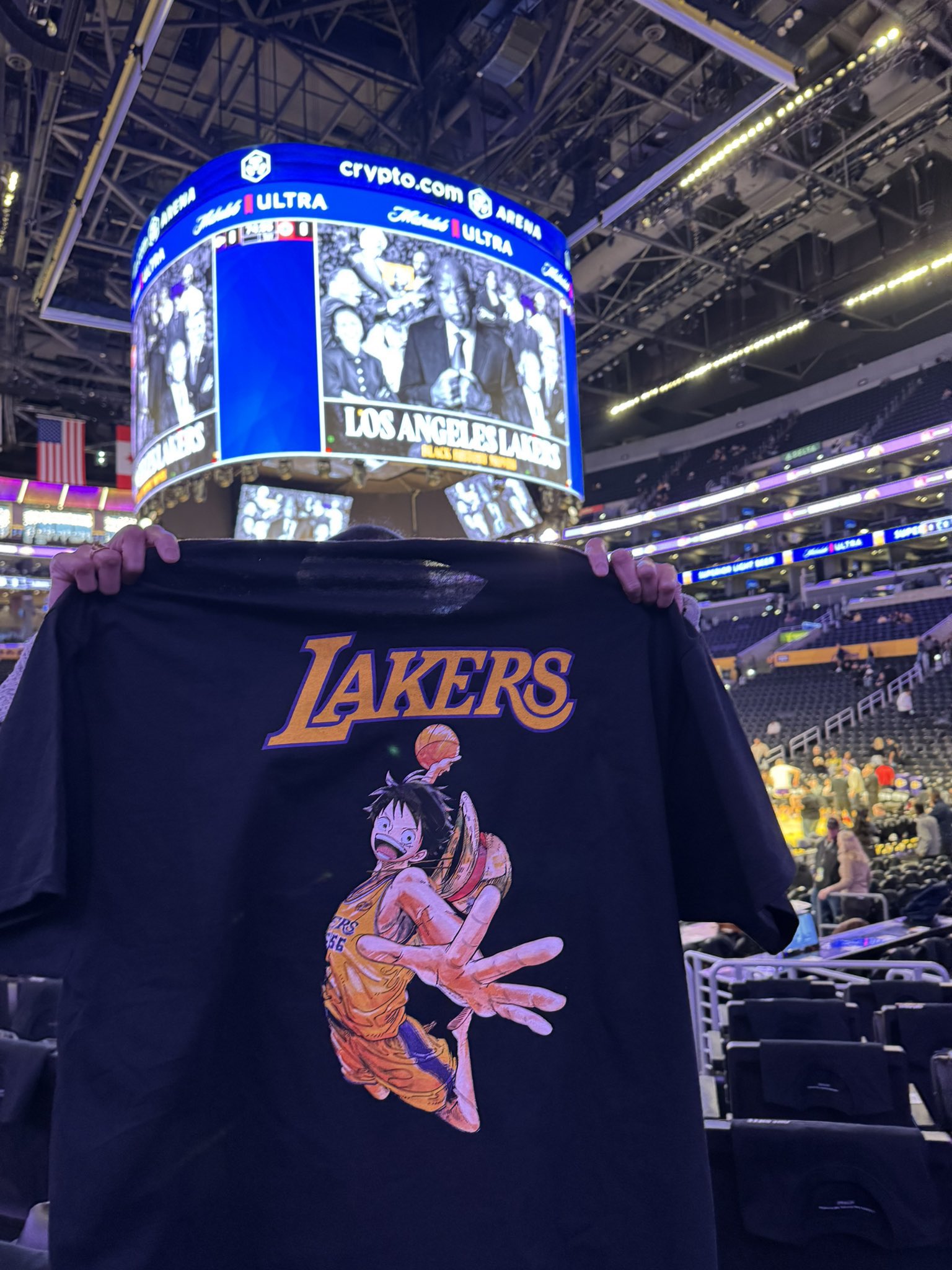 NBA レイカーズ と ワンピース のコラボが実現！ - Yakkun