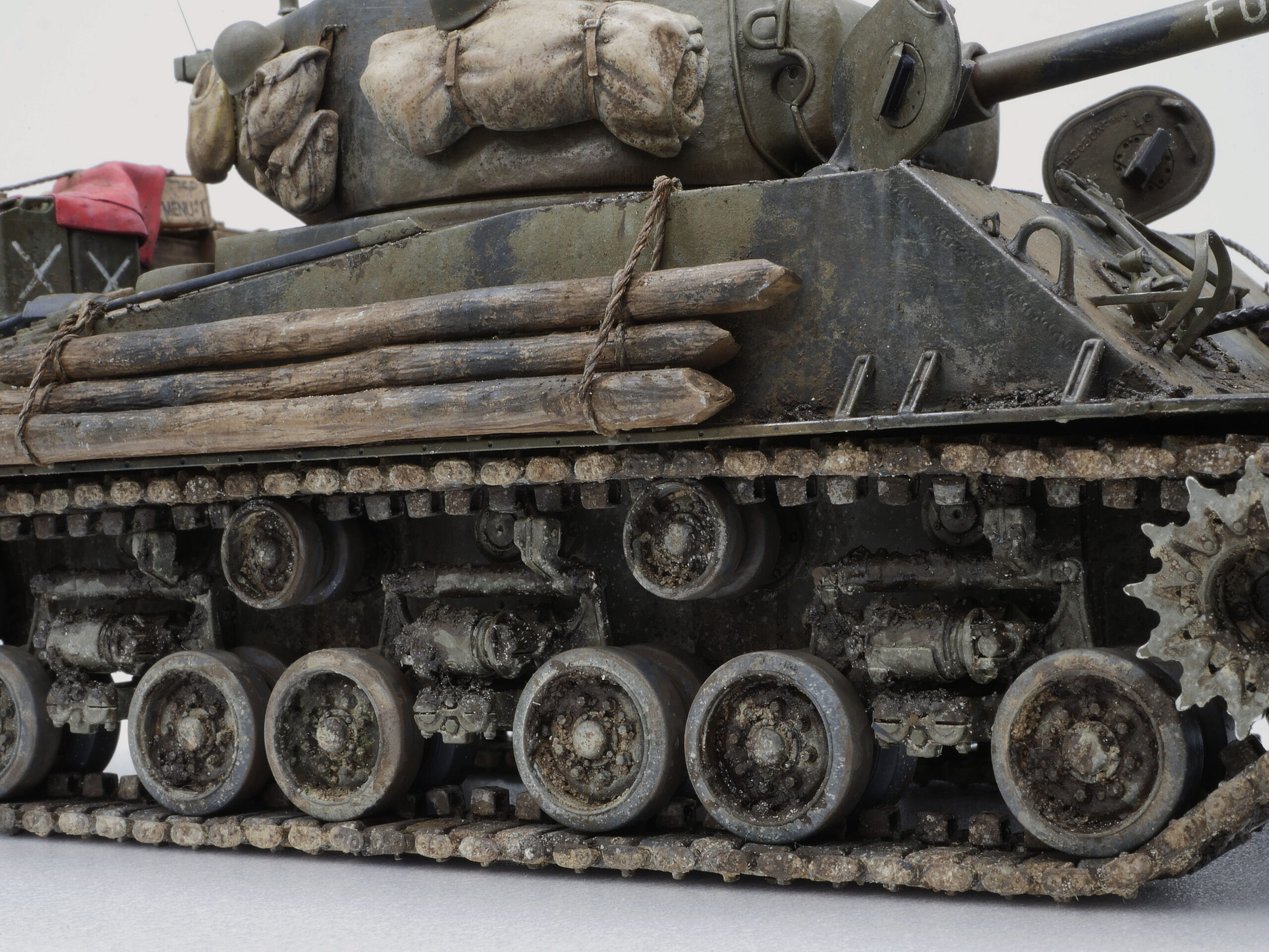 制作依頼品 1/35 FURY風シャーマン M4A3E8 SHERMAN EASY EIGHT Fury