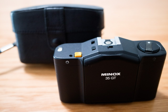 持ち運びに最適：コンパクトフィルムカメラMINOX 35GT（ミノックス）