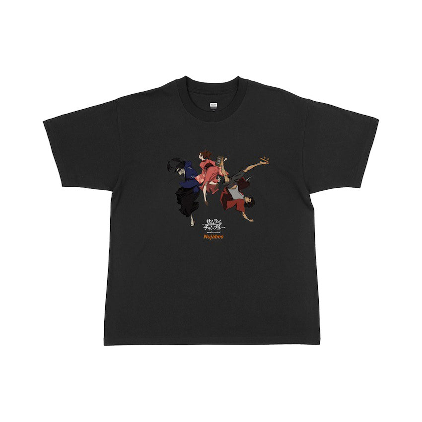 Samurai Champloo × Nujabes Front Visual Tee - Black – YEN TOWN MARKET