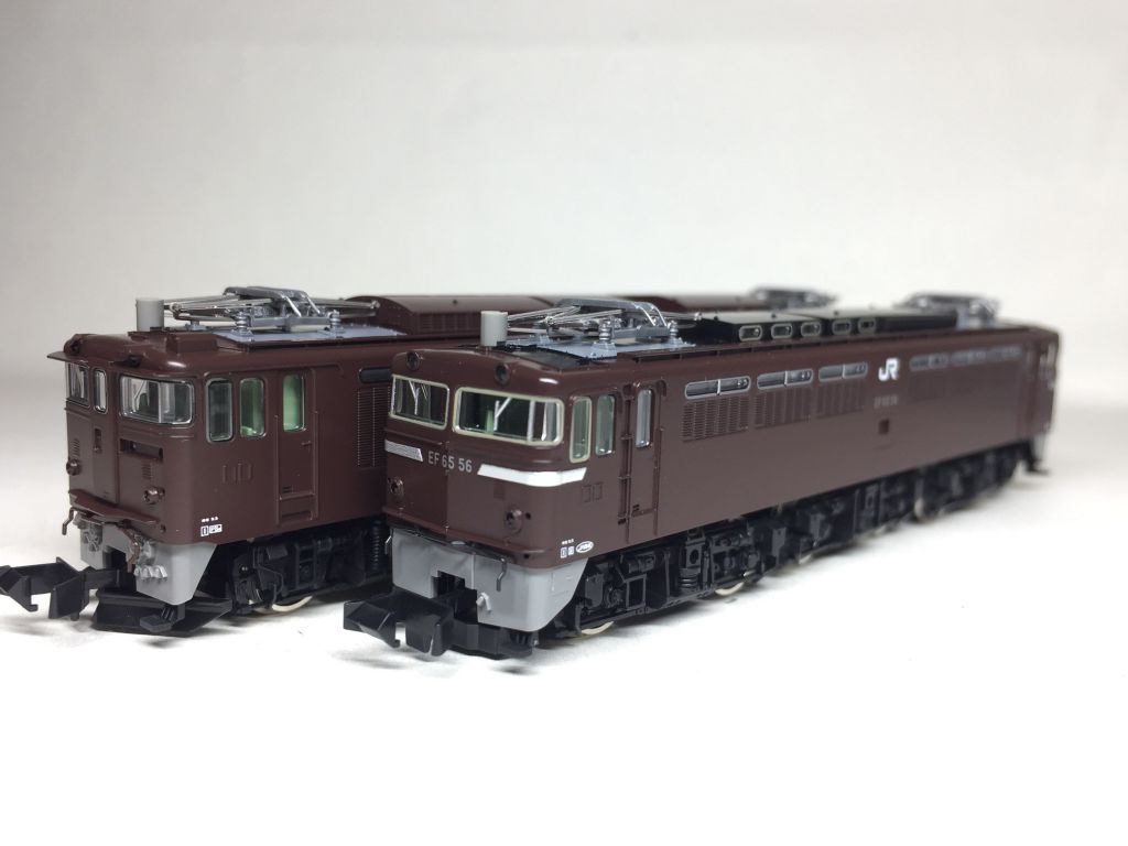 EF64-41 EF65-56 茶罐セット 入線ですが・・・TOMIX 98977 | NGaugeJP