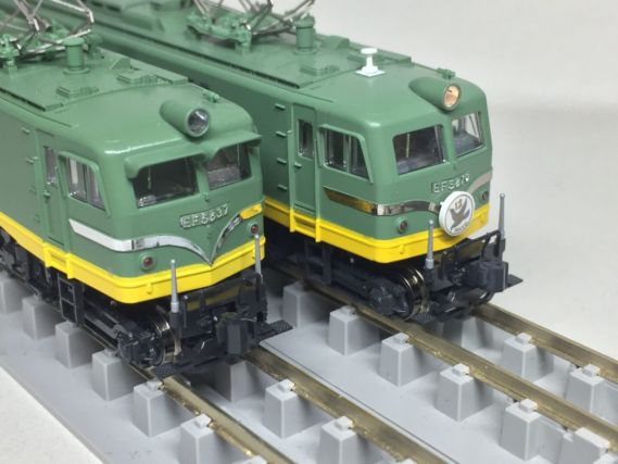 KATO EF58 初期形大窓ヒサシ付 青大将 を弄る！3048 | NGaugeJP - 横濱