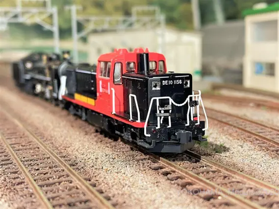 DE10 1156 梅小路運転区タイプが入線しました。KATO 7011-9 #KATO京都