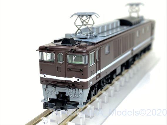 EF64 1052号機・茶色が入線しました。TOMIX 7133 | NGaugeJP - 横濱