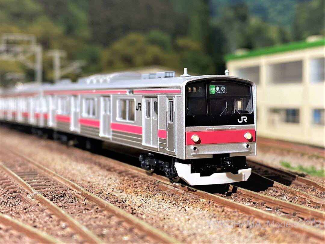 205系前期車・京葉線が入線しました。TOMIX 98442 98443 | NGaugeJP