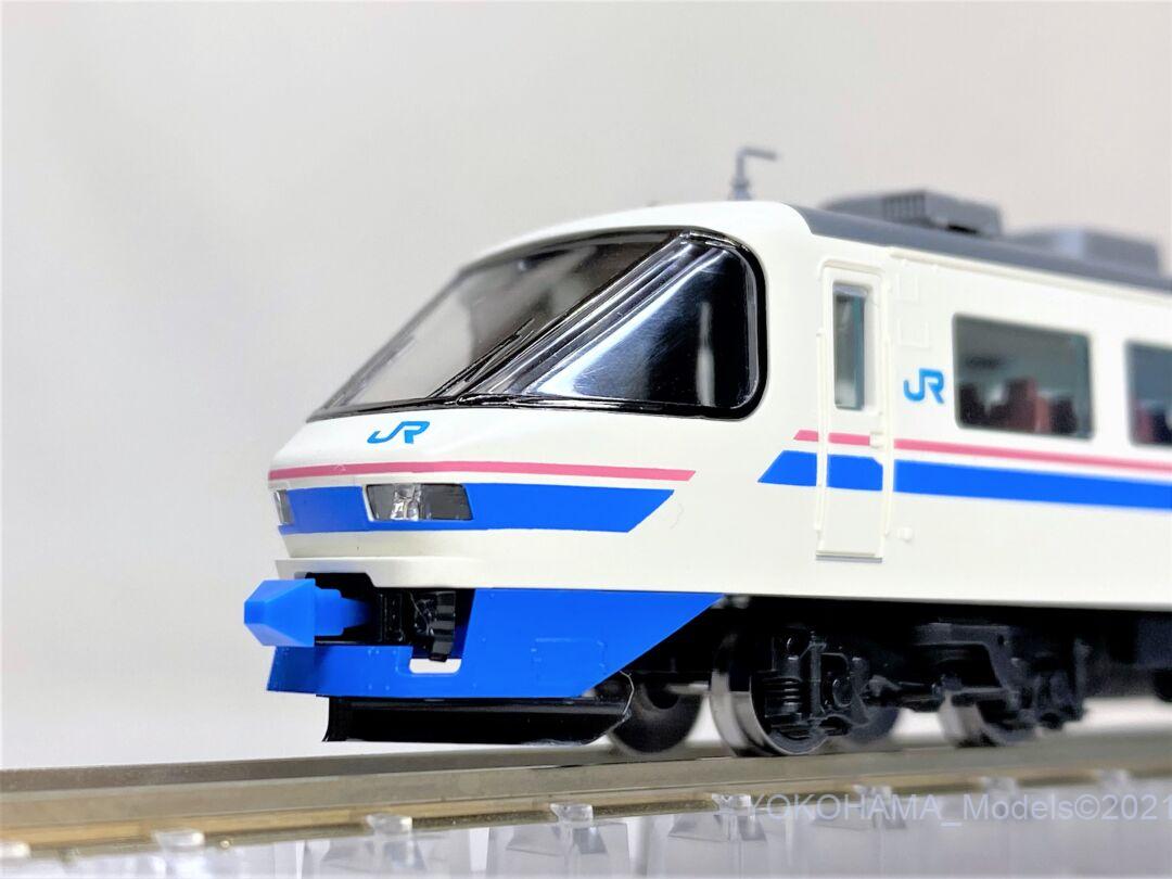 485系スーパー雷鳥クロ481-2100入り基本セットAが入線しました。TOMIX