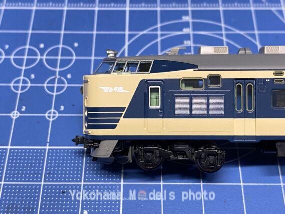 クハネ581を弄る。その1 金属インレタ ファーストカーミュージアム