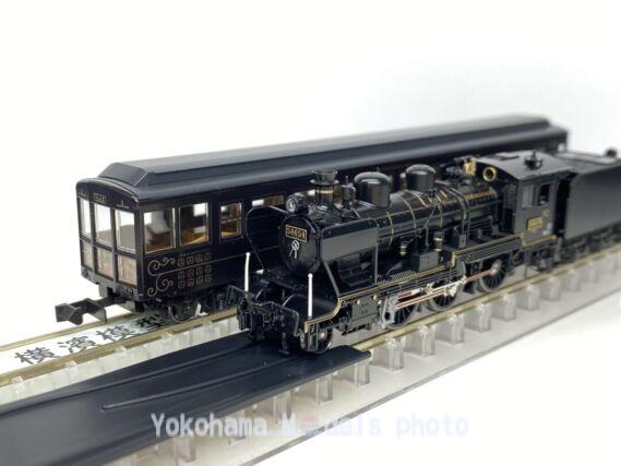 58654＋50系「SL人吉」が入線しました。KATO 10-1727 | NGaugeJP